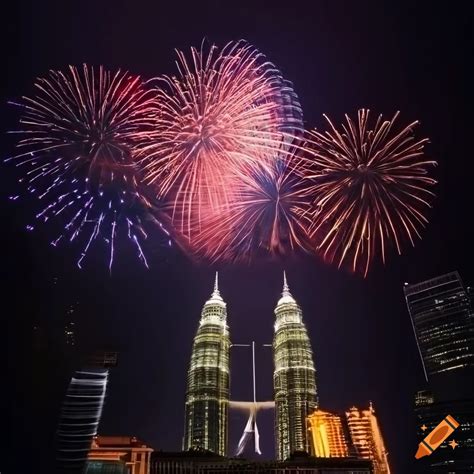  Petronas Towers International Fireworks Competition: Enchanting Explosions Lighting Up Kuala Lumpur's Skyline